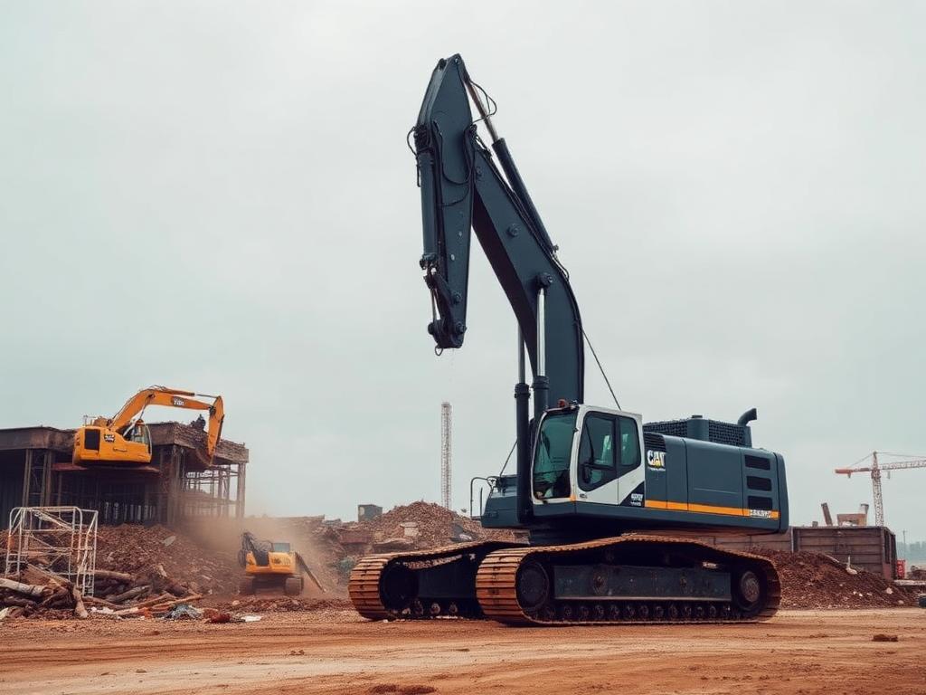 Excavator pe șenile
